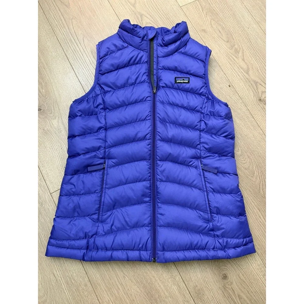 Patagonia girls size large down sweater vest puffer